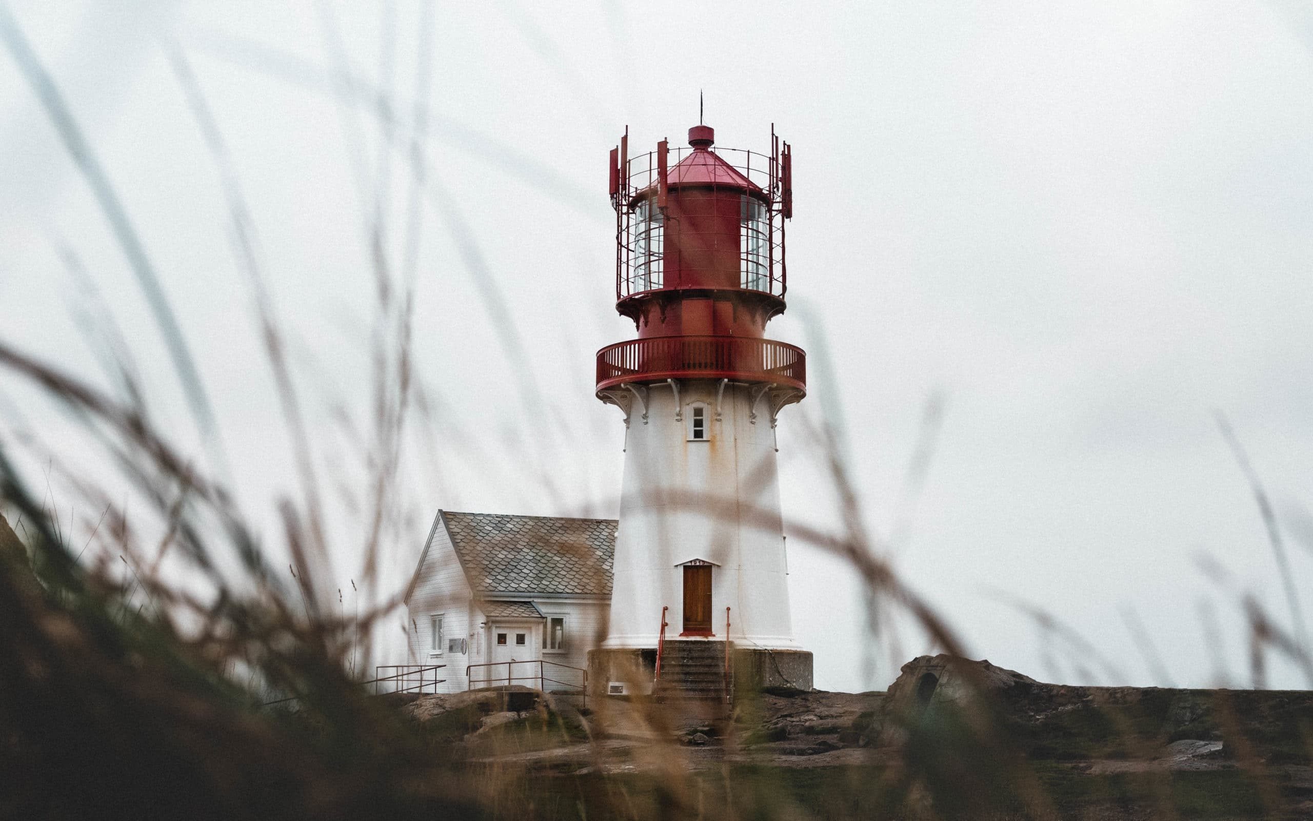 Südlichster Leuchtturm von Norwegen